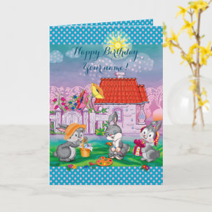 Baby Bunny little Card
