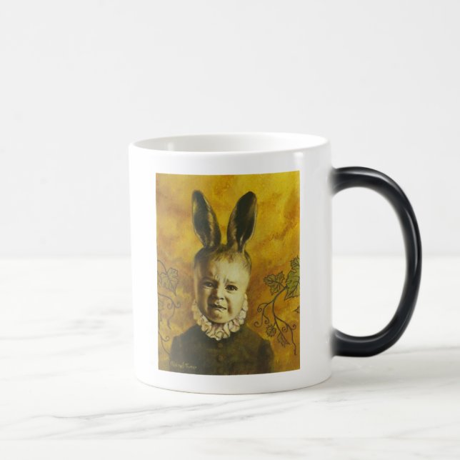 Baby Bunny Mutant Design Magic Mug (Right)