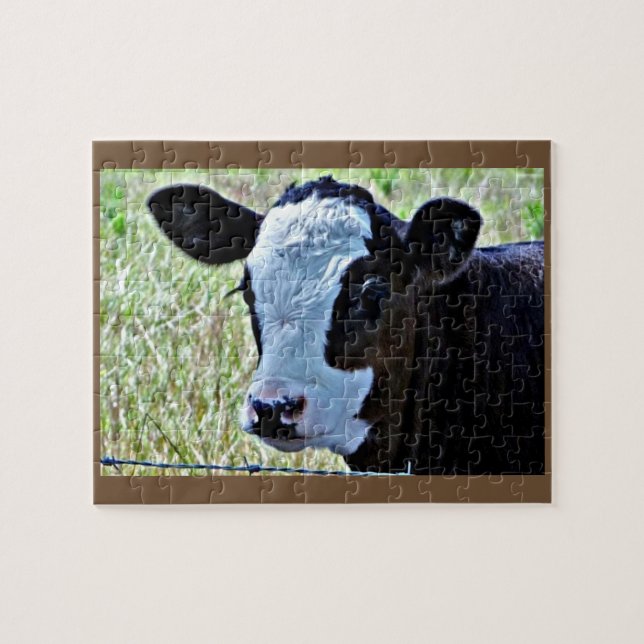 Baby Calf Jigsaw Puzzle (Horizontal)