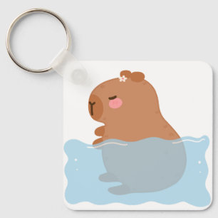 Baby capybara Keychain