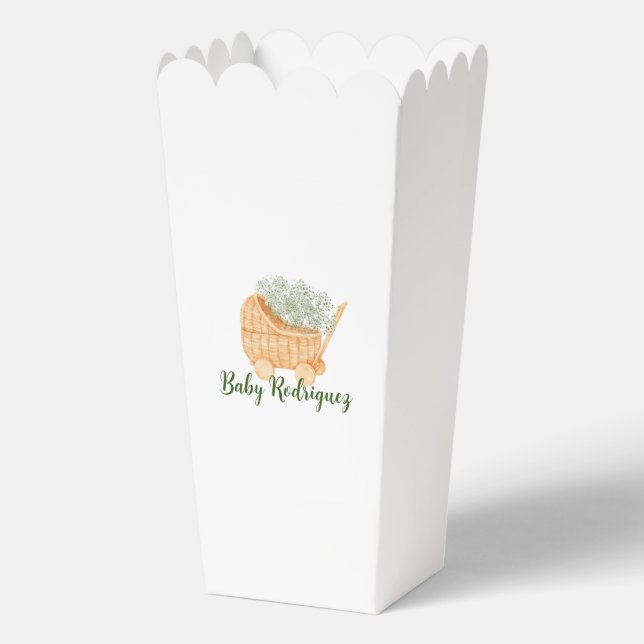 Baby Carriage Favor Box (Front)