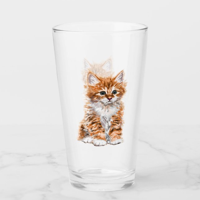 Baby Cat Glass (Front)