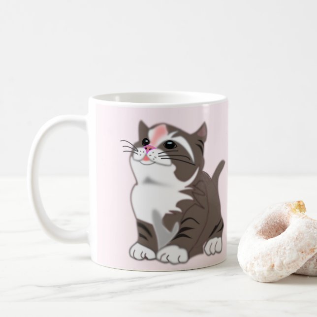 Baby Cat Mug (With Donut)