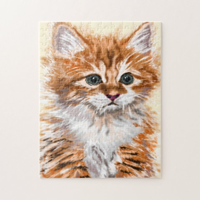 Baby Cat Puzzle Petit animal de compagnie (Vertical)