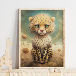 Baby Cheetah Genre Neutre   Impression murale de C