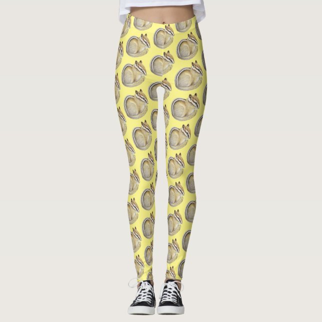 Baby Chipmunk Leggings (Front)