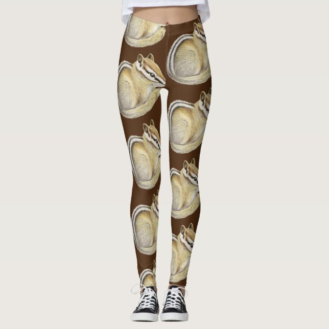Baby Chipmunk Leggings (Front)