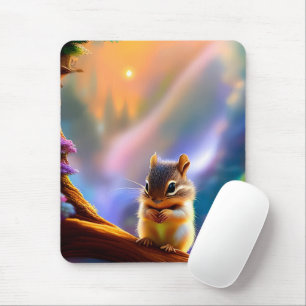 Baby Chipmunk Mouse Pad