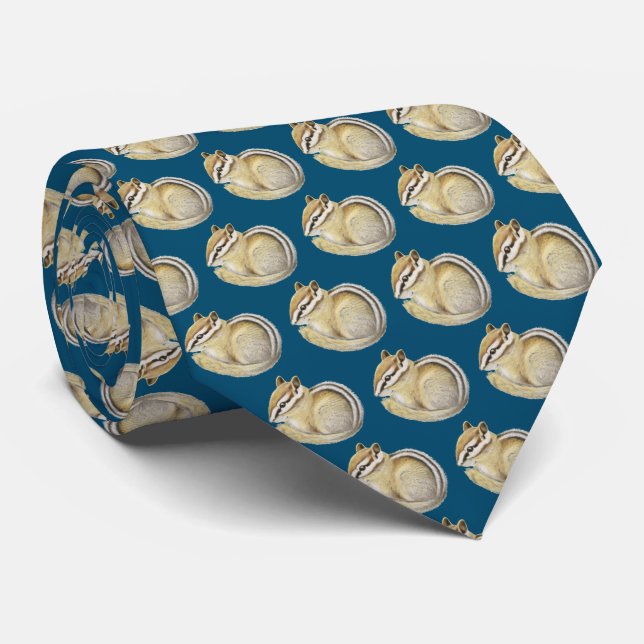 Baby Chipmunk Tie (Rolled)
