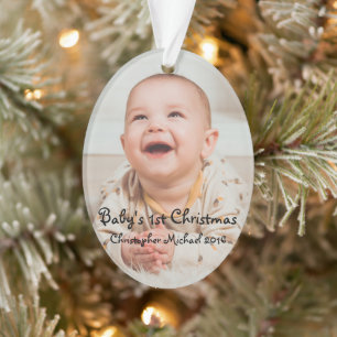 Baby Christmas Ornament