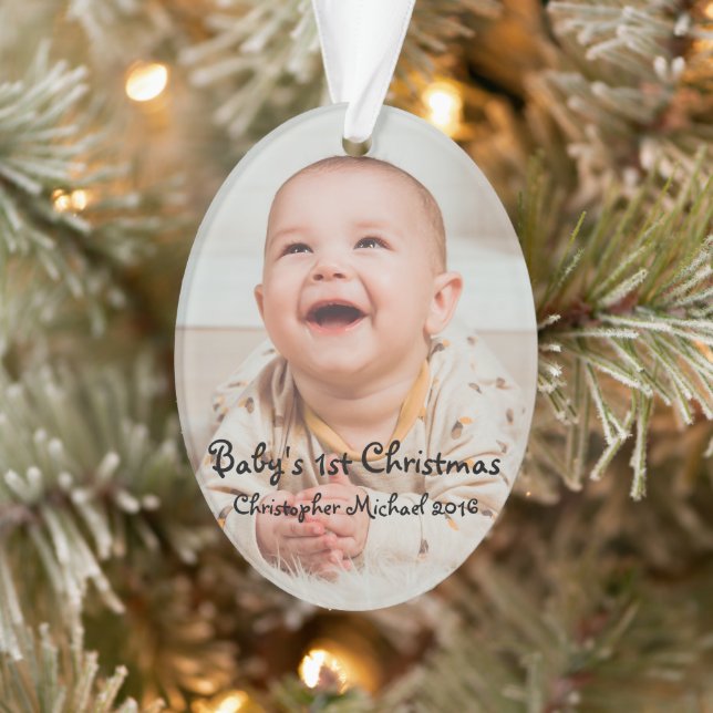 Baby Christmas Ornament (Tree)