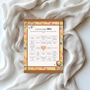 Baby Circus_ Baby Guest Bingo Letterhead