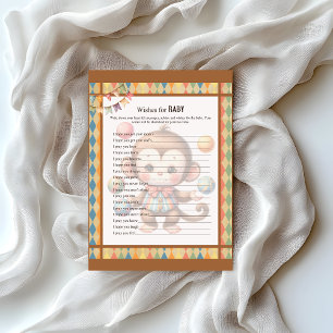 Baby Circus_ Baby Wishes Activity Letterhead