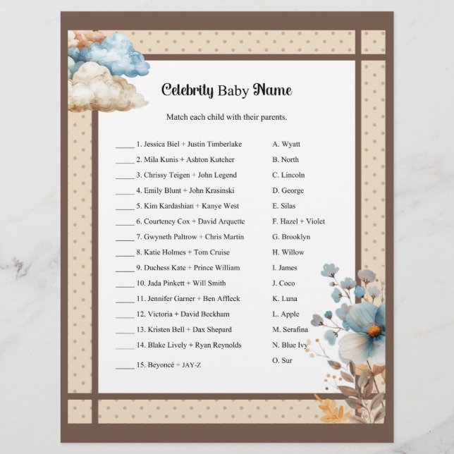 Baby Circus_ Celebrity Baby Game Letterhead (Front)