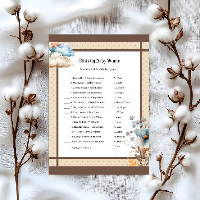 Baby Circus_ Celebrity Baby Game Letterhead (Creator Uploaded)