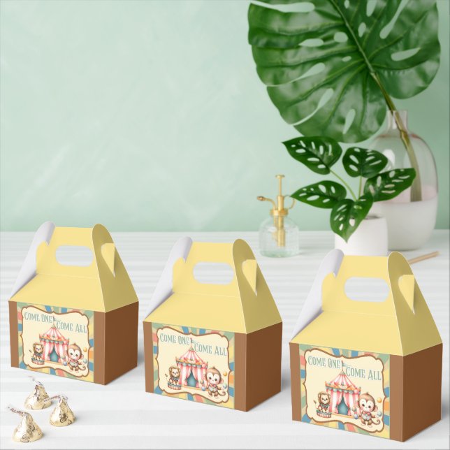 Baby Circus Favor Box (Multiple)
