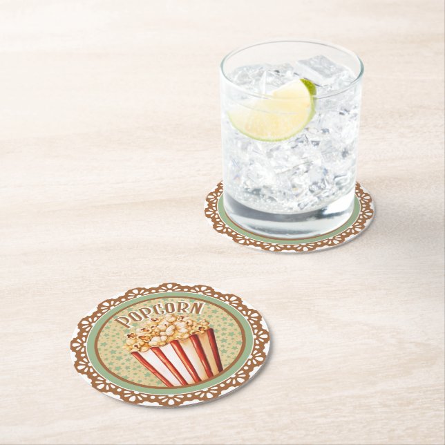  Baby Circus Round Paper Coaster (Insitu)