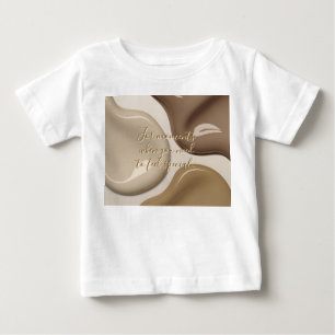 Baby classic t-shirt in stylish graphic