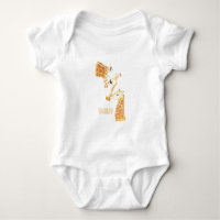 Baby clothes Giraffe and Baby You Are My Sunshine