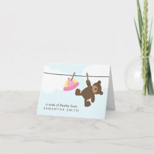 Baby Clothesline Merci Notes {rose}