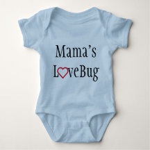 Baby Clothing - Mama's LoveBug - Blue