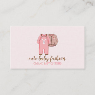 Baby Clothings Business Card