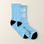 BABY & CO It's A Boy Sprinkle Shower Party Favour Socks<br><div class="desc">Say it with love! The perfect gift to give at the baby shower, the new dad will love receiving these socks from you. Personalize them as you choose, these socks are available in any colour, perfect for matching your baby gender. Look for other fun ideas all part of The BABY...</div>
