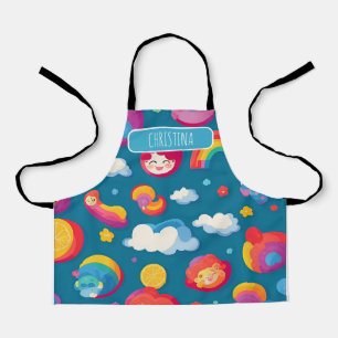Baby Colourful Personalized Pattern Apron