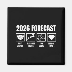 Baby Coming Soon 2026 Pregnancy Announcement Forec Magnet