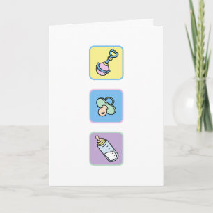 Baby Congratulations for new or expectant parents Card