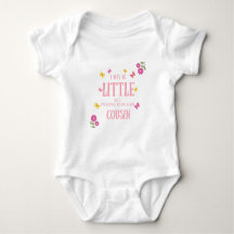 baby cousin gift /Unisex Baby Clothing/ Bodysuit