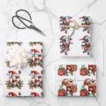 Baby Cow (Calf) Christmas Kids Wrapping Paper Sheet<br><div class="desc">The cutest little animals,  this time its baby cows (calves),  to wrap your little one's Christmas gifts in.
Three different views of the animal,  on a red coloured background,  that blend, 
can be changed out by yourself,  or get them as they are.  Kids will want to keep this paper!</div>