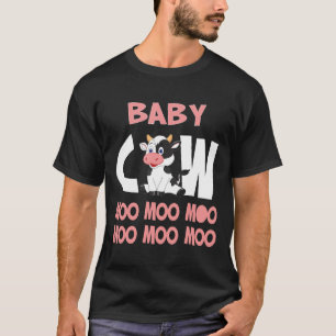 Baby Cow Moo Moo Moo Baby Heifer T-Shirt