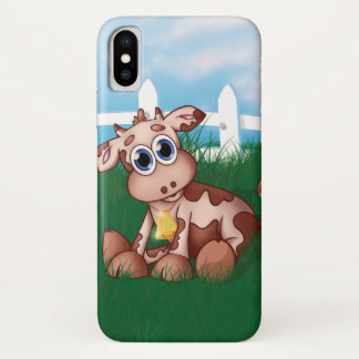 Baby cow on a meadow Case-Mate iPhone case