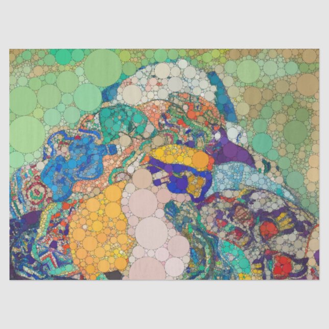 Baby, Cradle by After Gustav Klimt Tissue Paper (Front)