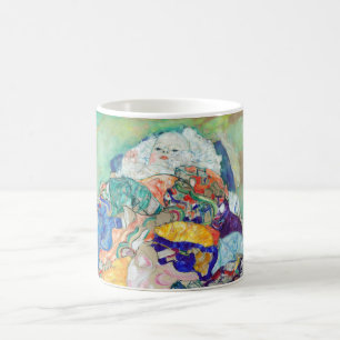  Baby Cradle painting by Gustav Klimt  Coffee Mug
