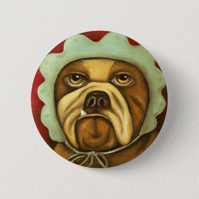 Baby Crash 2 Inch Round Button (Front)