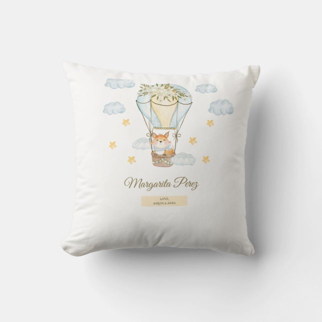 Baby Creeper Throw Pillow (Front)