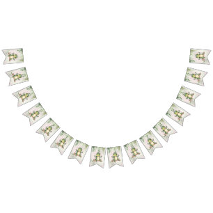 Baby Crocodile Bunting Flag