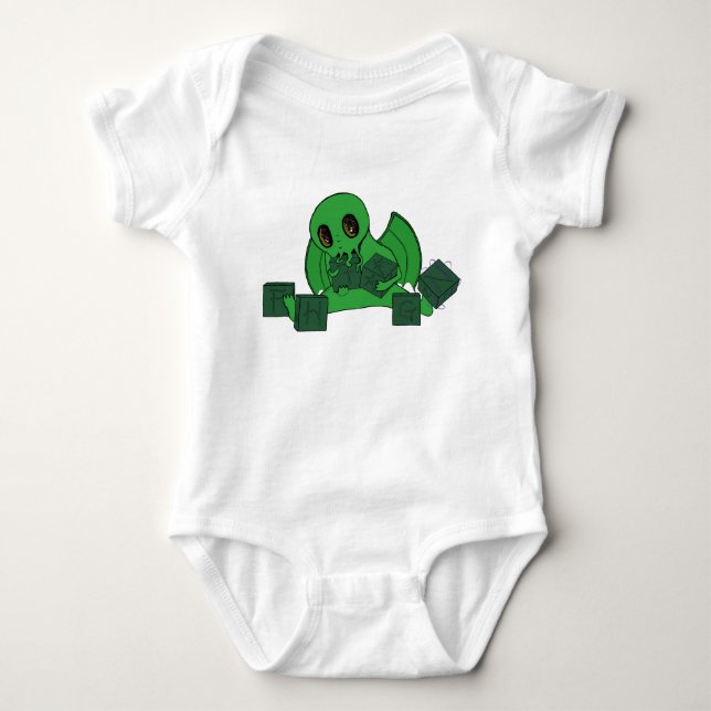 Baby Cthulhu Bodysuit (Front)