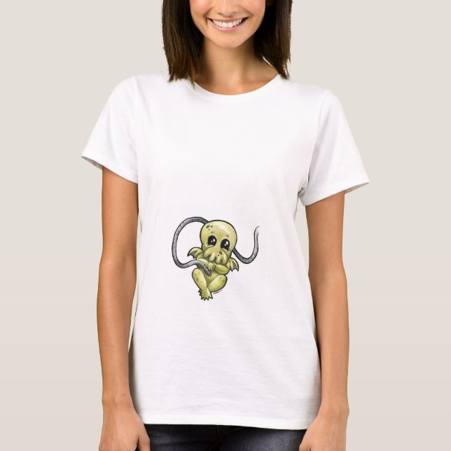 Baby Cthulhu Maternity T-shirt (Front)