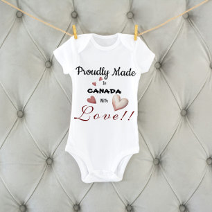 Baby Cute Bodysuit - Personalize the Country