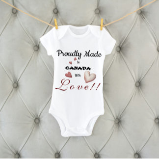 Baby Cute Bodysuit - Personalize the Country