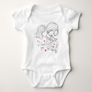 Baby cycling onesie