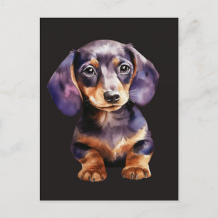 Baby Dachshund Postcard
