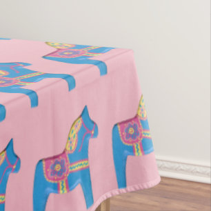 Baby Dala Horses Tablecloth
