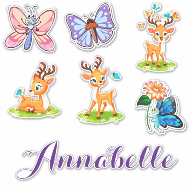 Baby dear (deer) personalized set (Front)
