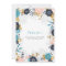 Baby Dedication Invitation, Floral, Contemporary