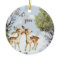 Baby Deer Fawns Christmas Ornament