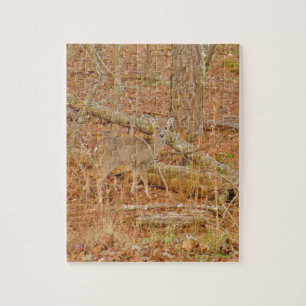 Baby Deer's First  winter Jigsaw Puzzle